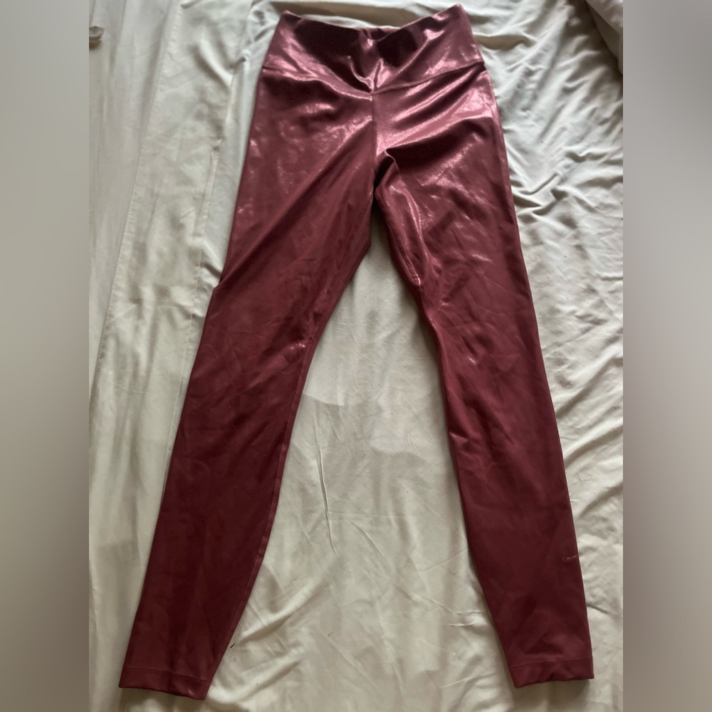 Nike Dri-FIT Burgundy Leggings